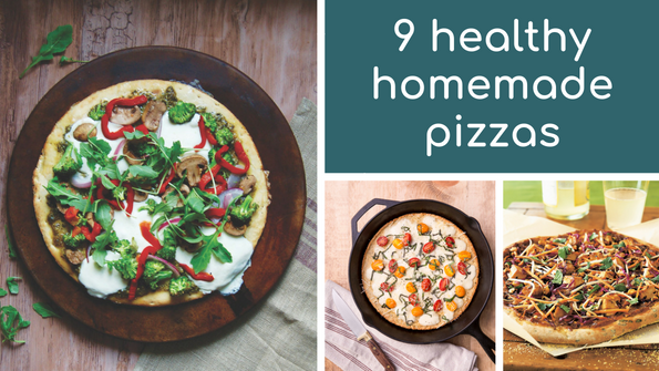 9 healthy homemade pizzas