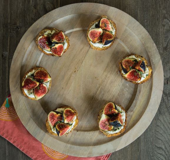 Fig and Ricotta Crostini