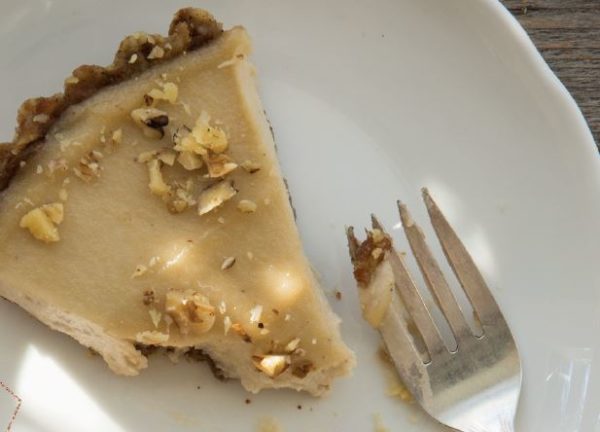 Walnut Honey Cheesecake