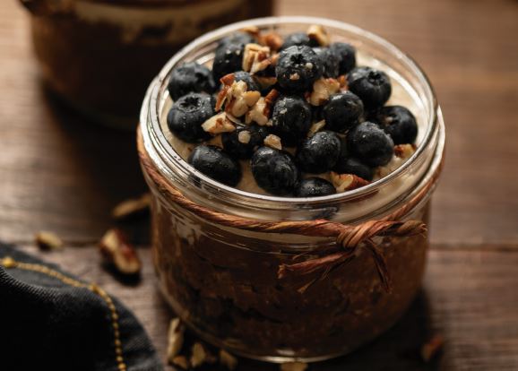 Blueberry Cheesecake Oats