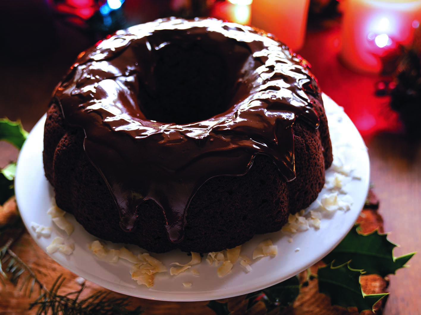 Holiday Chocolate Bundt Cake Delicious Living