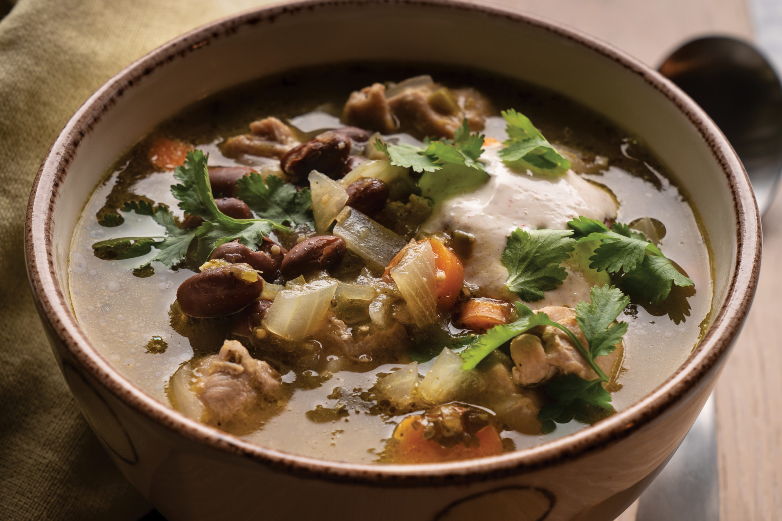 Tangy Green Soup/Chili - Delicious Living