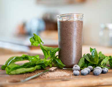 Blueberry Ashwagandha Smoothie