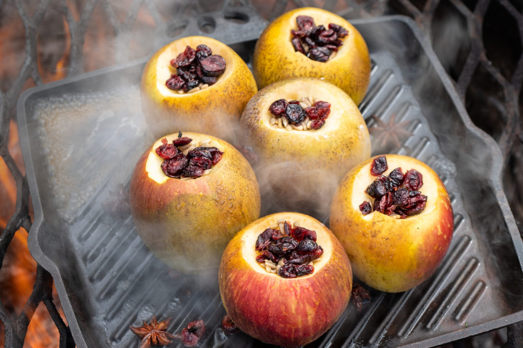 Breakfast Cinnamon-Baked Apples - Delicious Living
