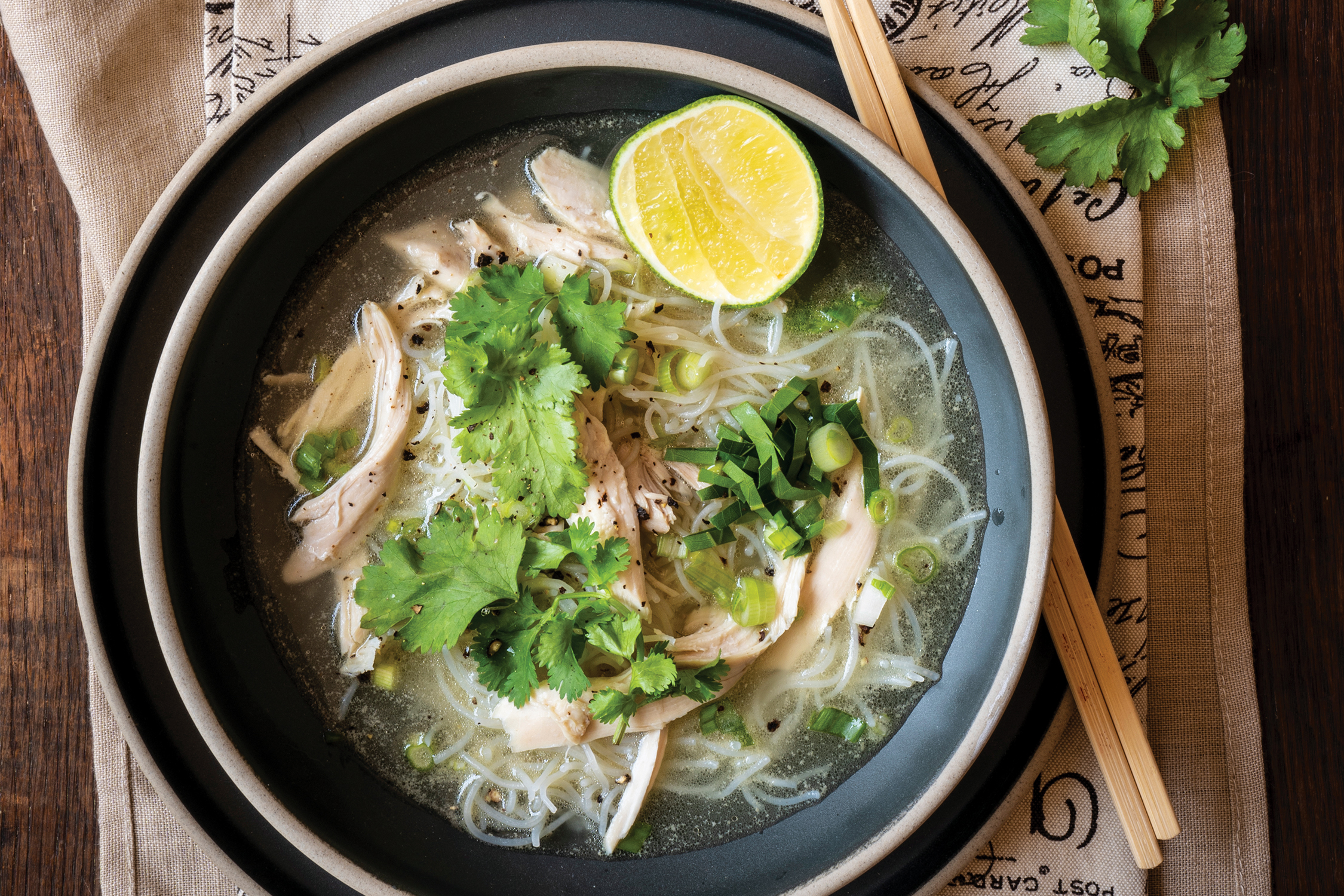 Mason Jar Chicken Noodle Soup - Delicious Living