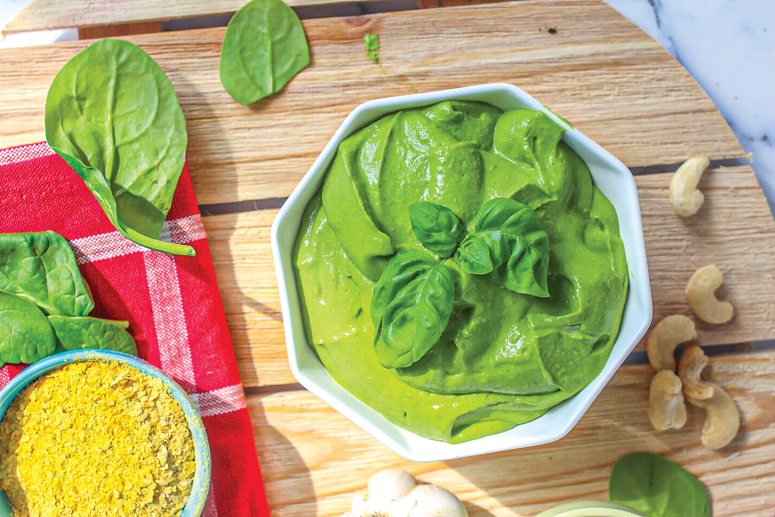 Vegan Spinach Ricotta Delicious Living