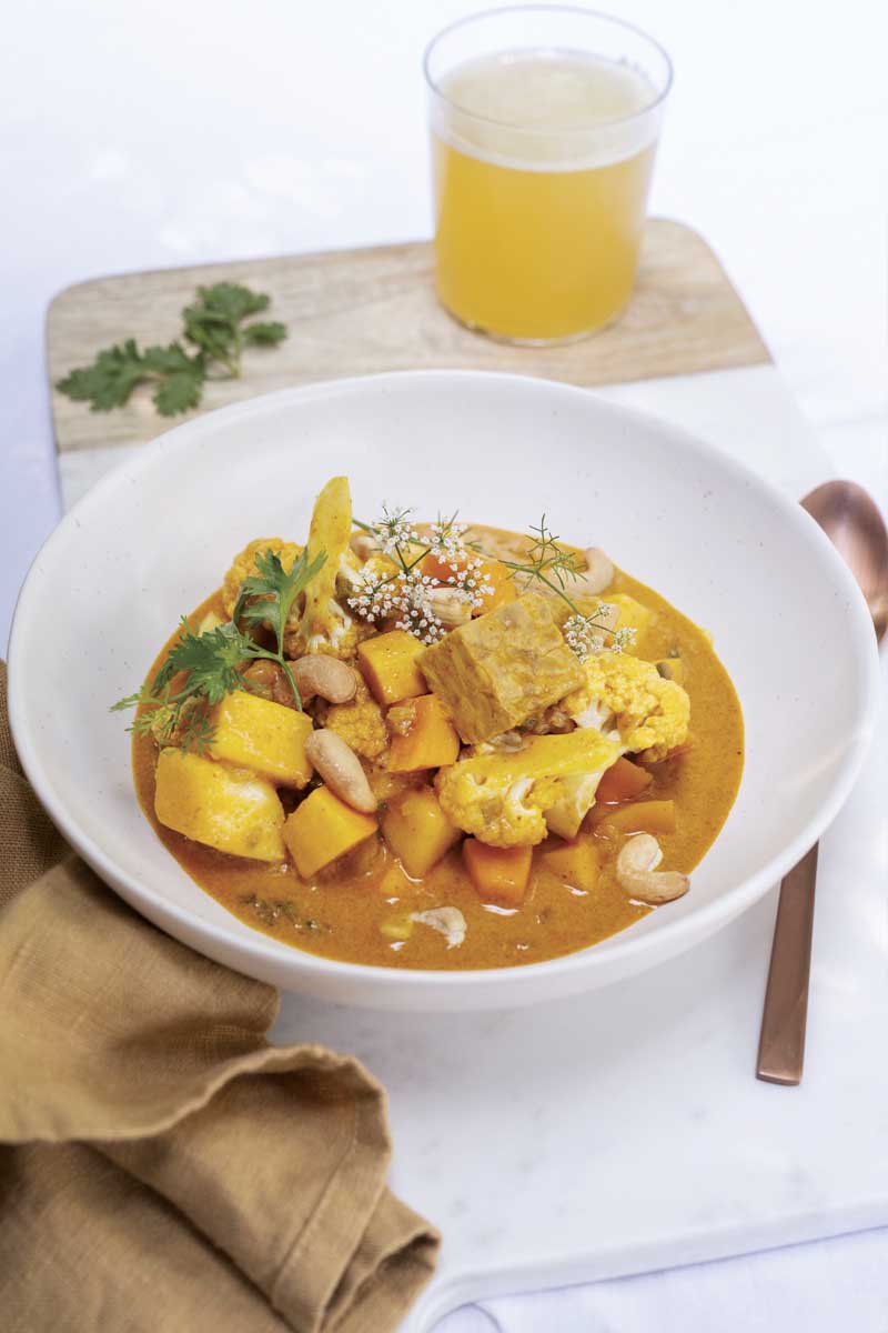 Tempeh and Mango Curry Delicious Living