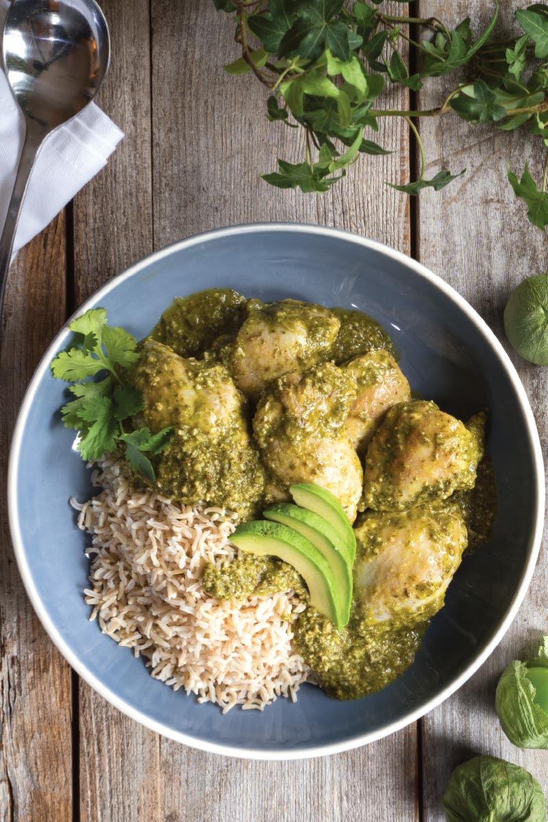 Salsa Verde Chicken - Delicious Living