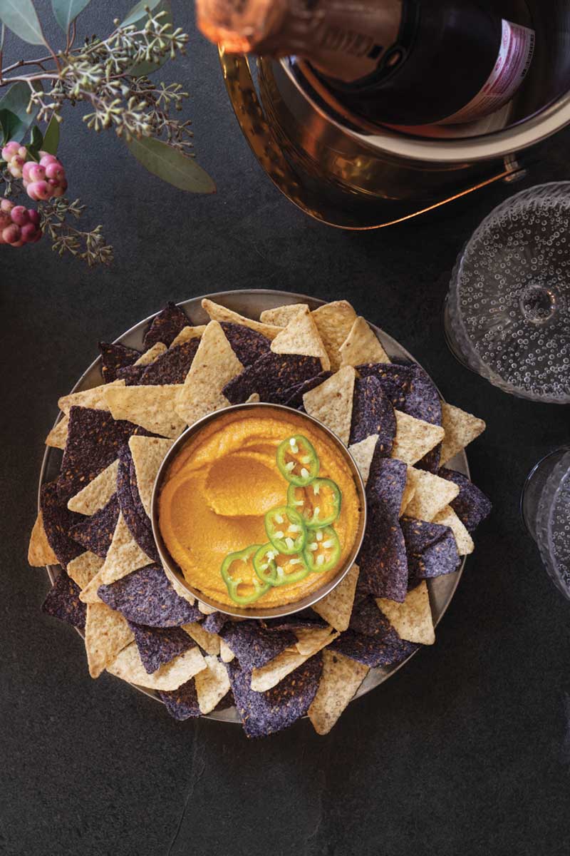 Dairy-Free Spicy Nacho “Cheese” Dip - Delicious Living