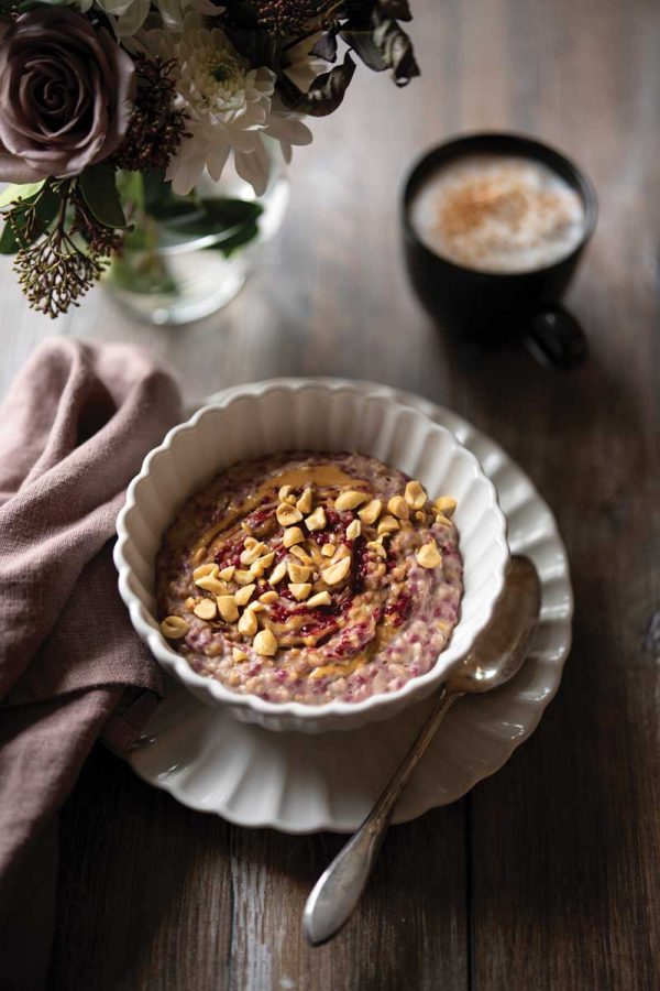 PB & J protein oats