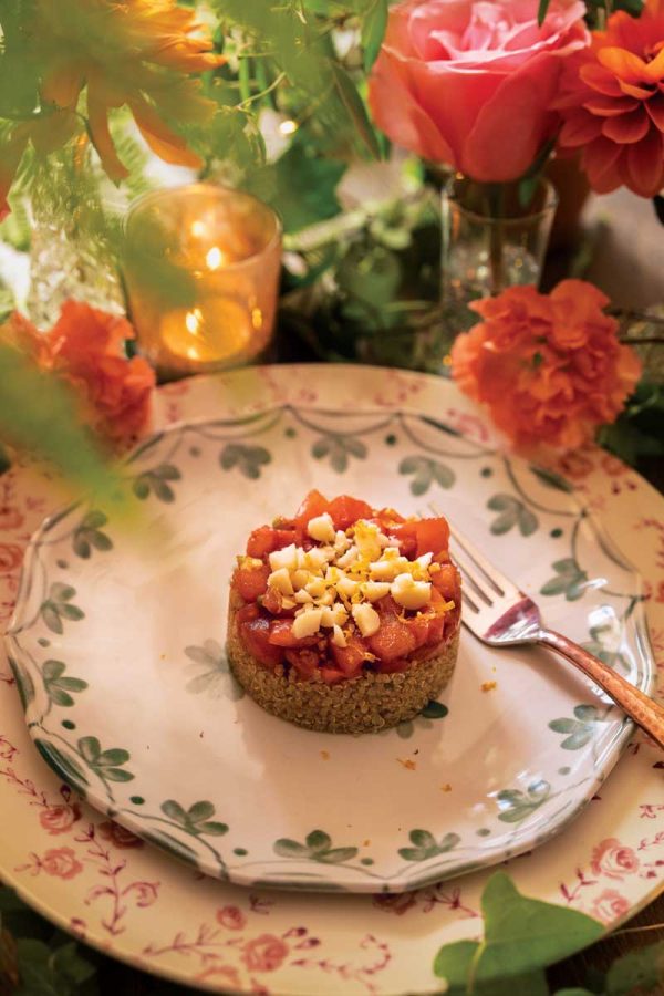 Watermelon Tartar with Smoked Paprika Watermelon tartar with smoked paprika