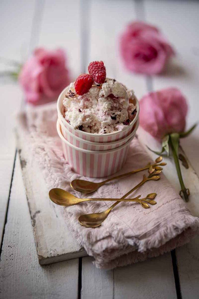 Rose ginger raspberry ripple
