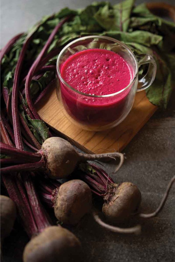 Hot Pink Protein Latte