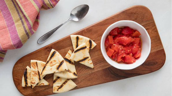 Grilled Red Pepper and Tomato Spread