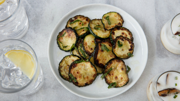 Zucchini with Lemon and Mint