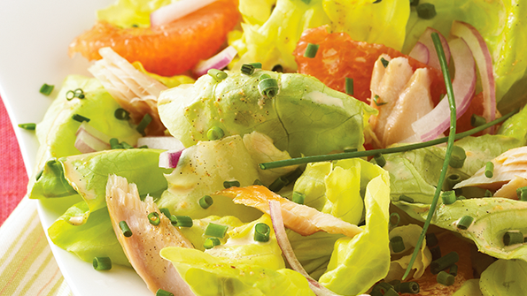 Smoked Trout & Grapefruit Salad