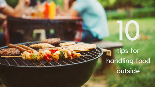 Your best barbecue: 10 tips for handling food outside