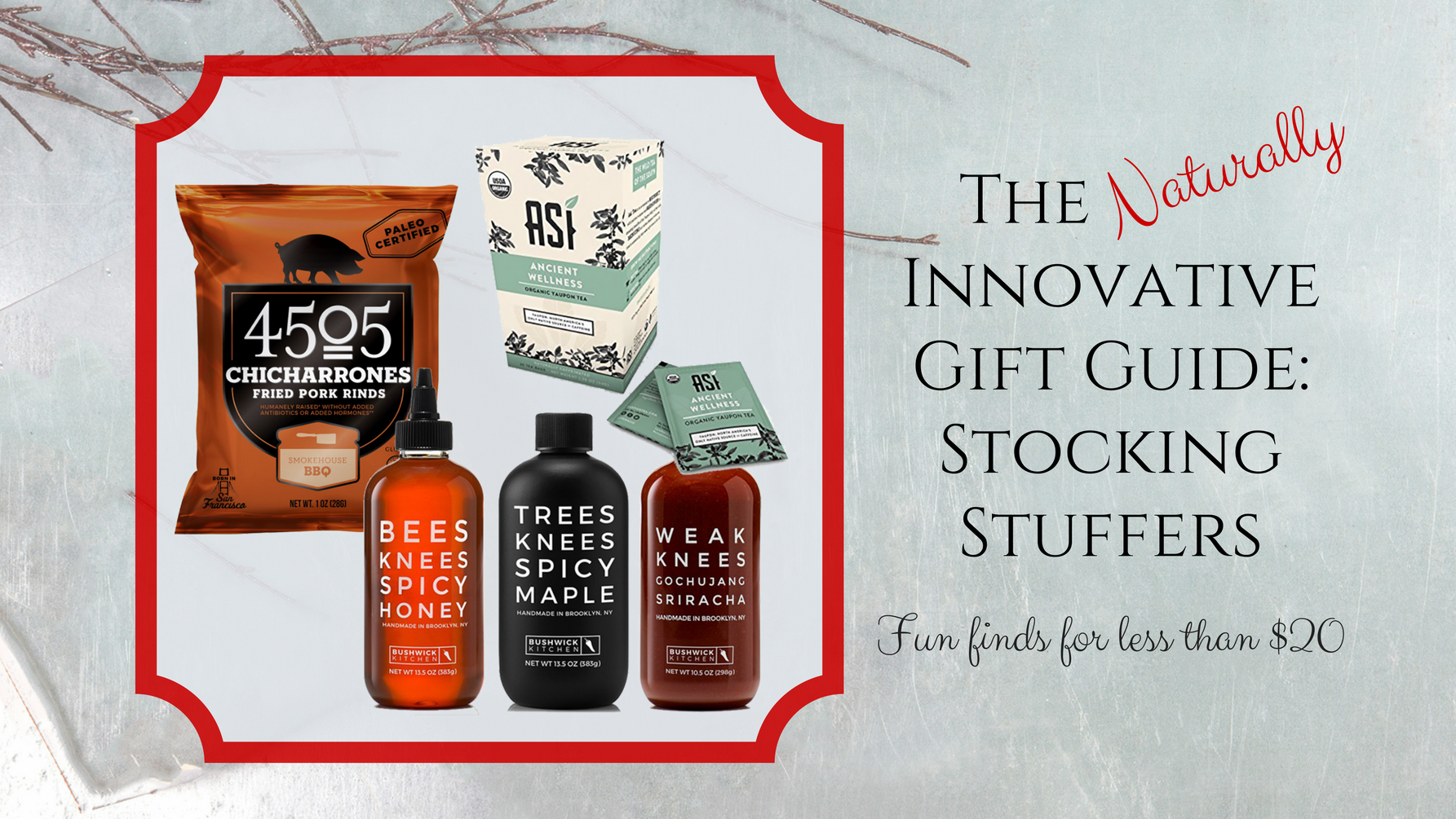 The Naturally Innovative Gift Guide: Stocking Stuffers