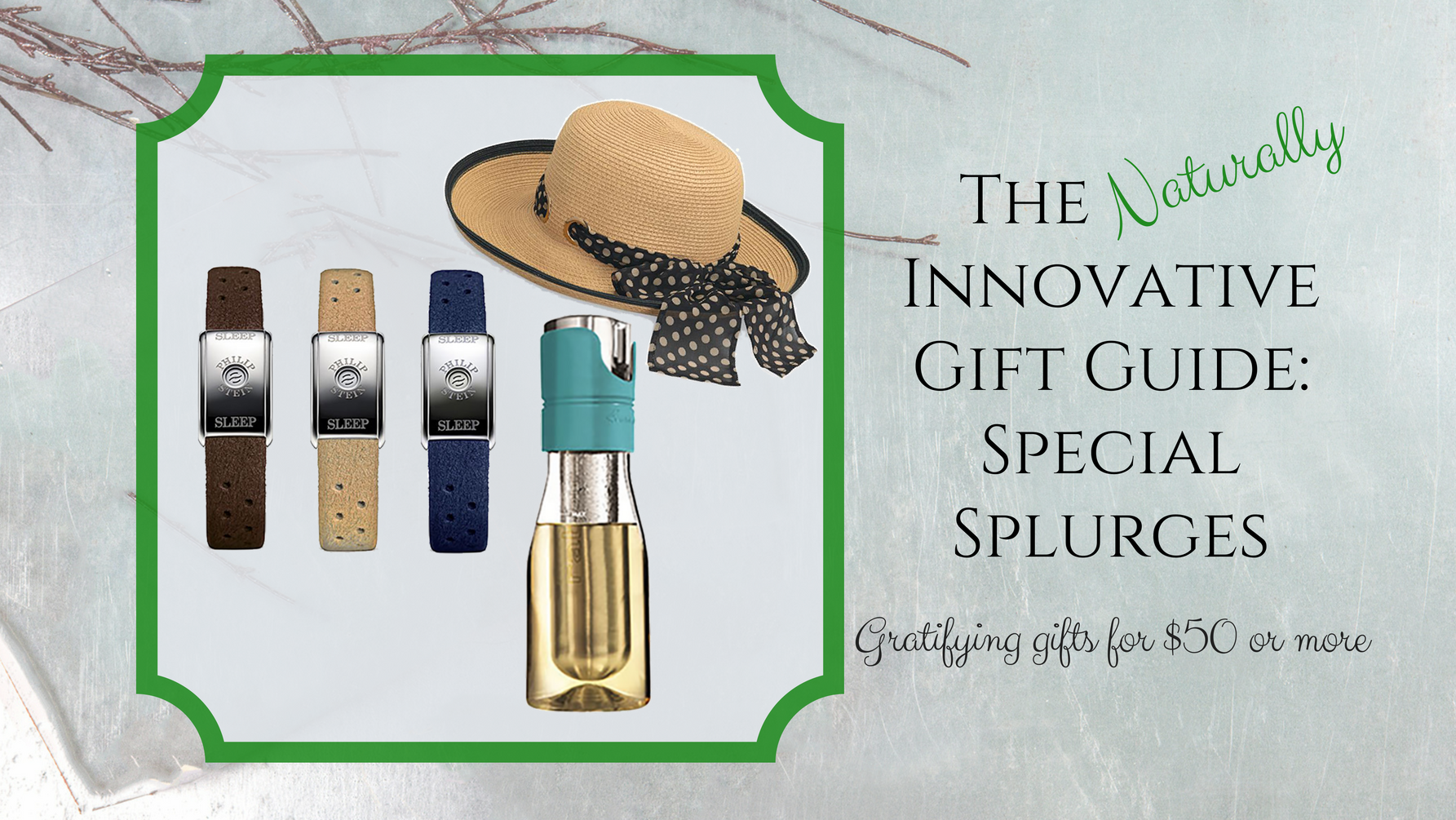 The Naturally Innovative Gift Guide: Special Splurges
