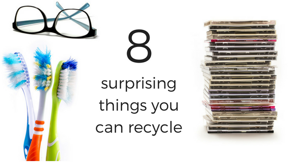 8 surprising things you can recycle