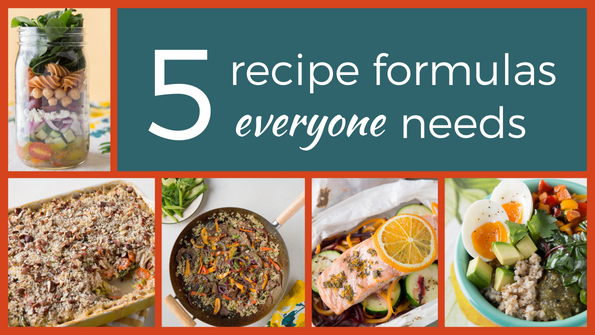 5 recipe formulas everyone needs