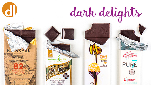 4 dark chocolate delights