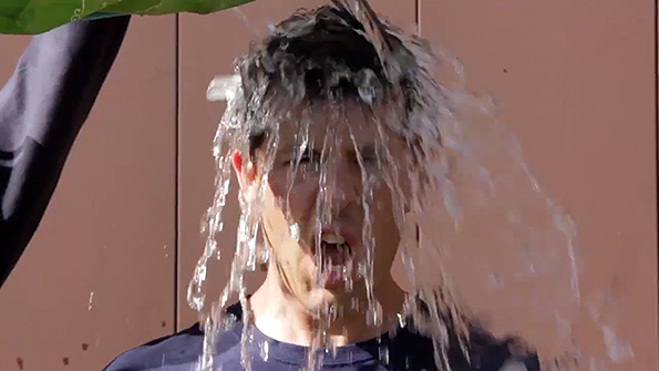 The natural industry accepts the ALS Ice Bucket Challenge!