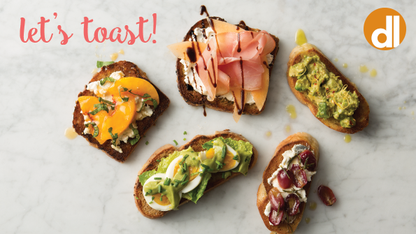 5 party-worthy toast toppers