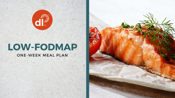 One-week low-FODMAP meal plan