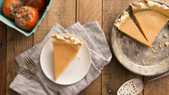 Persimmon Pie Recipe