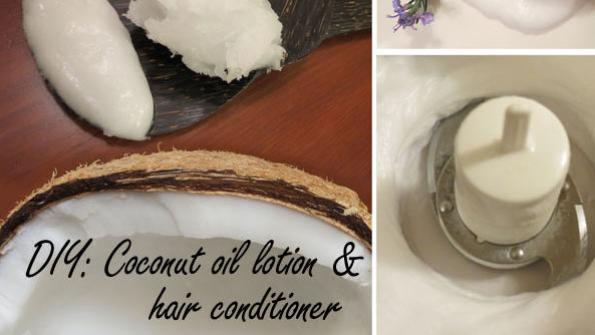 DIY natural beauty: coconut oil lotion & hair conditioner - Delicious Living