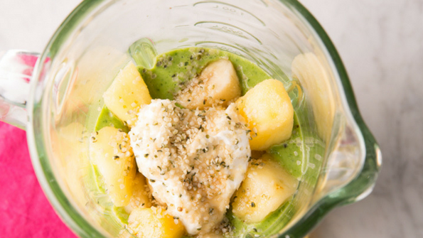 Pineapple-Spinach Smoothie