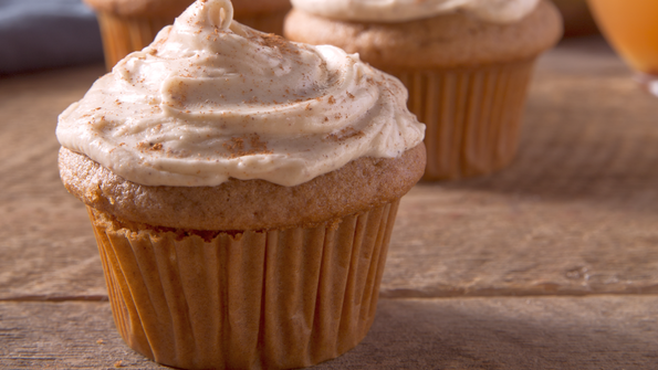 Gluten-Free Apple Cider Cupcakes