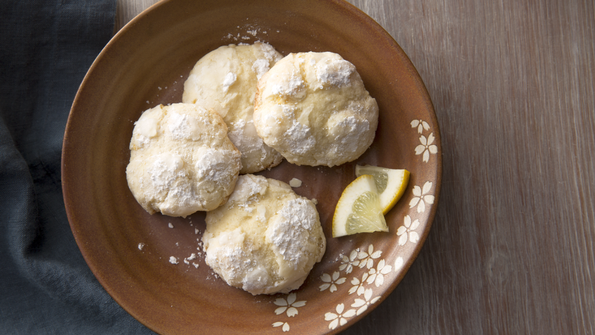 Gluten-Free Lemon Crinkle Cookies