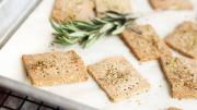 Rosemary Sea Salt Crackers